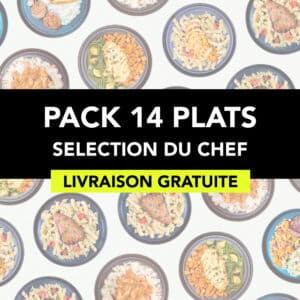 Pack 14 plats - Sélection du chef (livraison incluse)