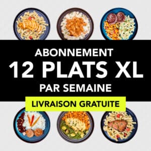 Abonnement, vos plats séléctionnés par notre chef