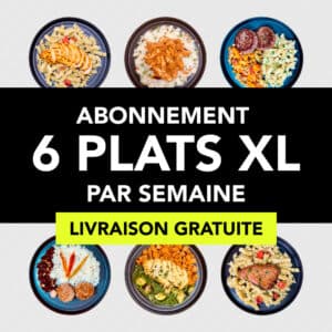 Abonnement, vos plats séléctionnés par notre chef